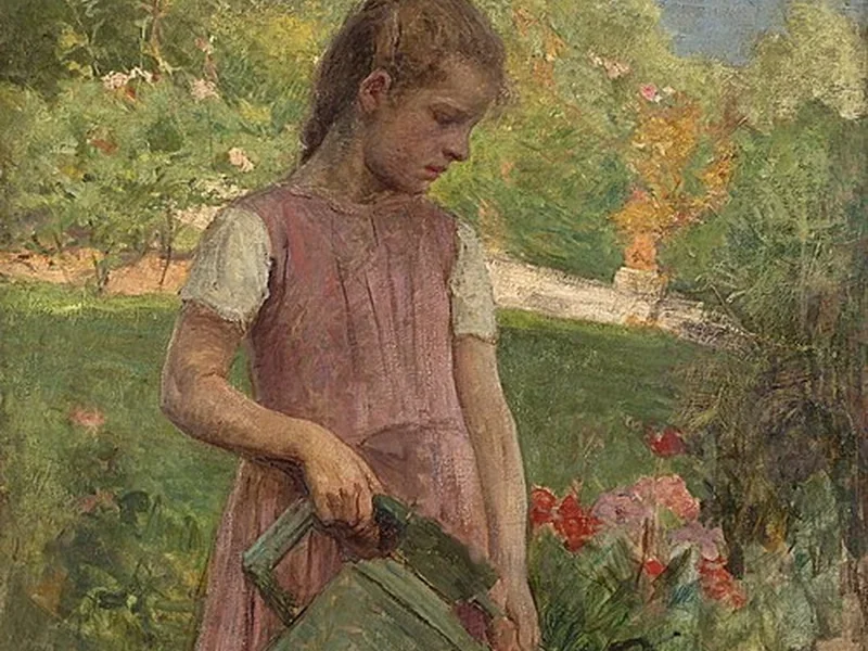 1867-Carlo Stragliati - Il piccolo giardiniere